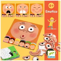 Adlibris Pedagogiskt Set om Känslor Emotico Djeco