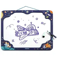Djeco Magnettavla - Lucille Michieli - Space - - One Size - Griffeltavla