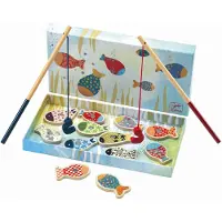 Djeco Fiskspel - Magnetisk - Förtrollande Fiske - - One Size - Spel