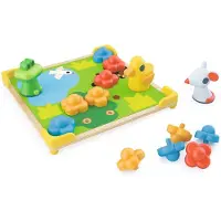 Djeco Mosaikset - Stickmosaik - Anka And Co - - One Size - Kreativt lekset
