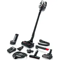 Bosch Series | 8 Unlimited Gen2 BSS825ALL - Dammsugare - skaft/handhållen (2-i-1) - utan påse - sladdlös - vit - 1 batteri, laddare medföljer