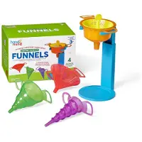 Learning Resources Hand2Mind Starter Science Funnels Science Lab Equipment Sifting Toys Sand Sifter Water Table Toys Sensory Play Toys Education Science Kits Kids C