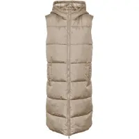 Pieces Väst 'Bee' beige
