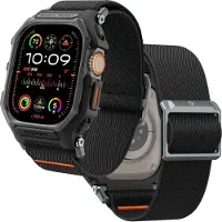 Spigen ACS07103, Watch case, Apple, Apple - Apple Watch Ultra (49mm) Apple - Apple Watch Ultra 2 (49mm), Termoplastisk polyuretan (TPU), 65 mm, 48 mm