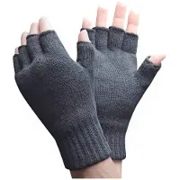 Heat Holder Vintervarma 3.2 TOG Fleece fodrade isolerade fingerlösa handskar för herrar