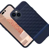 Spigen Caseology Parallax Mag-fodral med MagSafe för iPhone 14 Plus - Marin