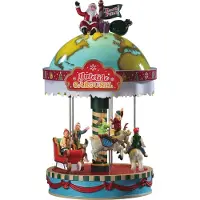 Lemax Village Collection Yuletide Carousel #94525
