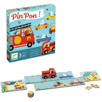 Djeco Spel - Pin Pon - - One Size - Spel