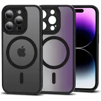 Tech-Protect MAGMAT CAM+ MAGSAFE IPHONE 15 PRO MATTE BLACK
