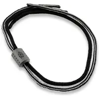 The James Brand The Alder ES215969-10 Grey Titanium, Black/BW, paracord lanyard with bead