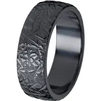 Kohinoor Duetto Black Ice 7 mm zirconiumring 006-815-165