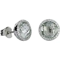 Kohinoor ametist och diamantörhängen 143-P5773VAM
