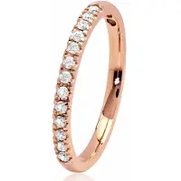 Kohinoor Sofia rött guld diamantring 033-403P-13Kohinoor Sofia rött guld diamantring 033-403P-13-160