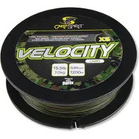 Carp spirit Velocity Xs Lo-vis Karpfiskelinje 1200 M
