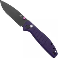 Bestech Bestechman Goodboy BMK04F Black PVD Purple G10, pocket knife