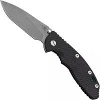 Rick Hinderer Knives Rick Hinderer XM-18 3.5" Slicer Non-Flipper S45VN Battle Blue Black G10, pocket knife