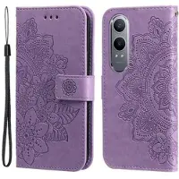 Mtp Products OnePlus Nord CE4 Lite/Oppo K12x Mandala Series Plånboksfodral - Lila