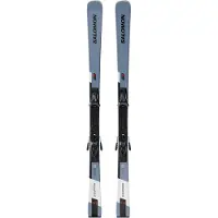 Salomon - Skidpaket (skidor + bindning) - S/Max 10 + M11 Gw Copen Blue/Black/White 2025 för UnisexTitan - Storlek 165 cm - Blå