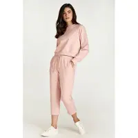 Conquista Rosa Croppade Sweatpants