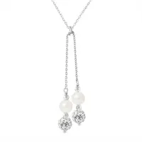 Diadema - Halsband med sötvattenspärla - Love Jewelry Collection