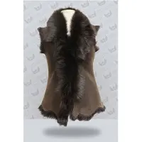 Infinity Leather Toscana Sheepskin Short Gilet-Denver för kvinnor