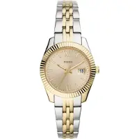 Fossil Klocka - - ES4949 - Stål 316 L - Silver - Dam