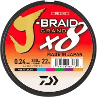 Daiwa J-braid Grand X8 Flätlina 150 M