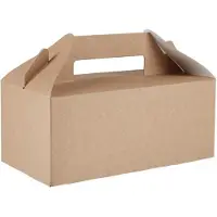 Multi Transportboks 228x122x97 mm med Håndtag Kraft Brun,125 stk/krt