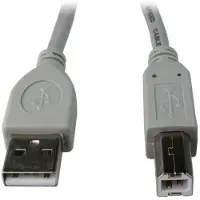 Cablexpert 1.8m USB 2.0 A/B M USB cable USB A USB B Grey
