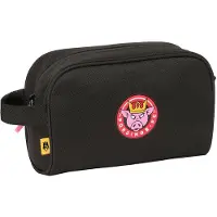 Safta Trousse Scolaire pour Enfant Kings League Porcinos - Facile à Nettoyer et Polyvalente