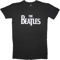 Ginza.se The Beatles: Ladies T-Shirt Dress/Drop T (Black) (Medium)