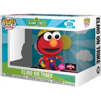 Funko POP! Sesam Elmo På Trehjuling Exklusiv Figur