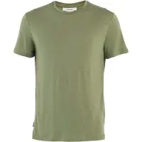 Icebreaker - Vandringskläder - M Merino Core SS Tee Lichen för UnisexUll - Storlek M - Khaki