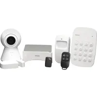 Denver SHA-150 - Hemsäkerhetssystem - trådlös - Cellulär - 802.11b/g/n, 433 MHz RF-protokoll - 433 MHz, 868 MHz, 2.4 Ghz