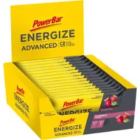Powerbar Energize Advanced Energibar Låda Hallon 55g 15 Enheter
