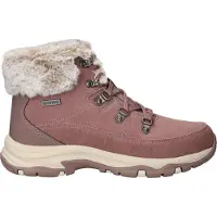 SKECHERS för kvinnor. 167882 Trego Snow Worries läderboots rosa (40), Hud, Karta, Nyckelband, Casual, Utomhus