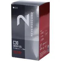 Neversecond C30 Fruit Låda Med Energigeler Punsch 60ml 12 Enheter