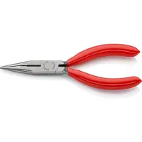 Knipex 25 01 140 Elektronik och finmekanik Flat rundtång Rak Vanadin-elektrostål 140 mm
