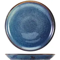 Genware Terra Aqua Blue Coupe Tallrik 19cm