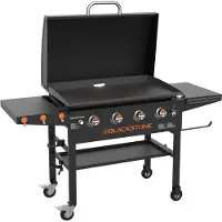 Blackstone 2151EU, 4 zone(s), Utomhus, Butan / Propan, Fristående, Svart, Rotations-
