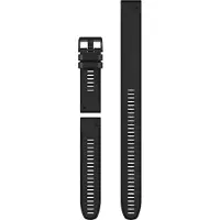 Garmin Quickfit 26 mm svart silikon klockarmband 010-12907-00