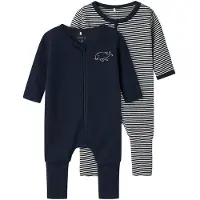 Name it Pyjamasdräkt - Noos - NbnNightsuit - 2-pack - Dark Sapph - - 68 - Pyjamasdräkt