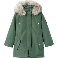 Name it Vinterjacka - NOOS - NkfMilla Parka - Agave Green - - 6 år (116) - Vinterjacka