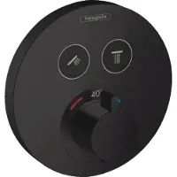 Hansgrohe Inbyggd termostat Select S matt svart
