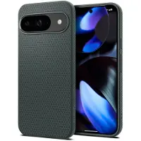 Spigen Liquid Air - Baksidesskydd för mobiltelefon - termoplastisk polyuretan (TPU) - avgrund grön - för Google Pixel 9