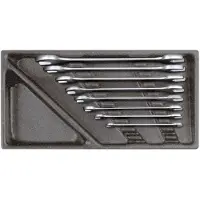 Gedore 3301698 R22150001 Dubbelskruvnyckelsats 8 delar Nyckelvidd (Metrisk) (för titel) 6 - 22 mm