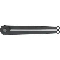 Ks Tools 150.3206 Dubbelmutternyckel, justerbar, 263 mm