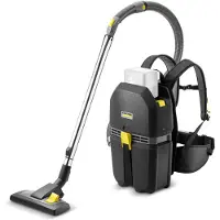 Kärcher Professional BVL 5/1 Bp - Dammsugare - ryggsäck - med/utan påse - svart - inget batteri, ingen laddare - SOLO