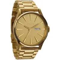 Nixon Herrklocka Sentry SS Guld
