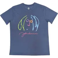 Ginza.se John Lennon: Unisex T-Shirt/Self Portrait Full Colour (Denim Blue) (XX-Large)